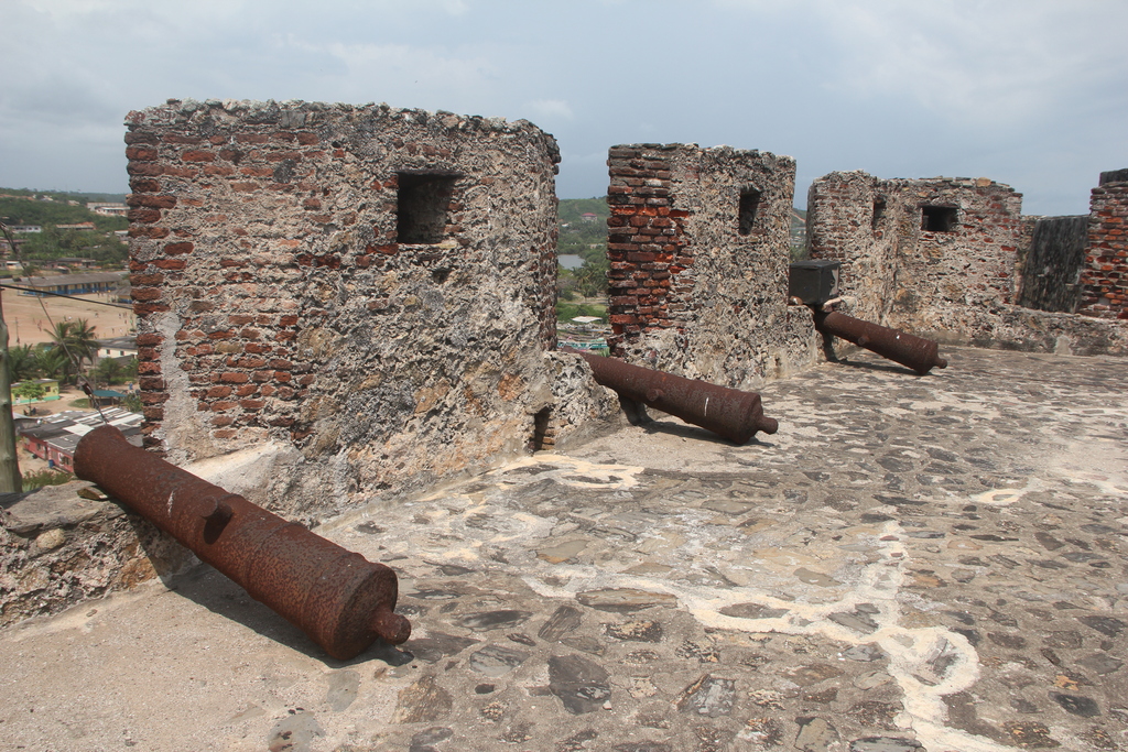 Goldküste Festungen, Militärarchitektur Afrika, Fort Amsterdam Abandze, Kolonialarchitektur Ghana